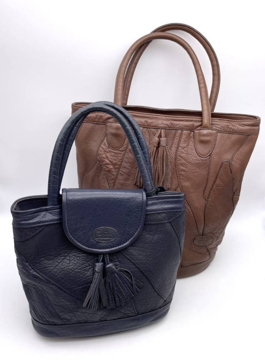 IBIZA イビサ czarda レザー トートバッグ拍卖