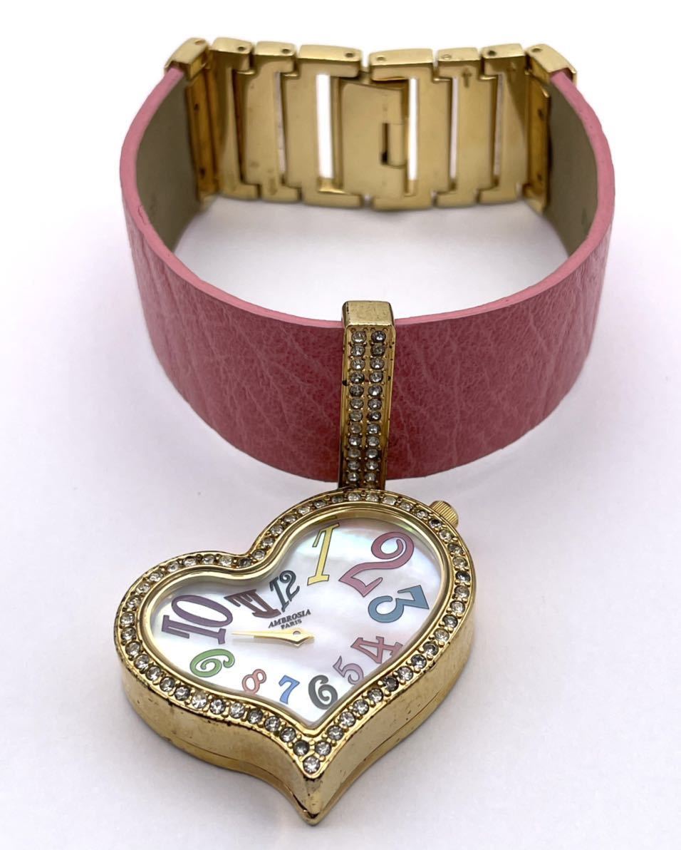 AMBROSIA ハート型 レディース腕時計拍卖