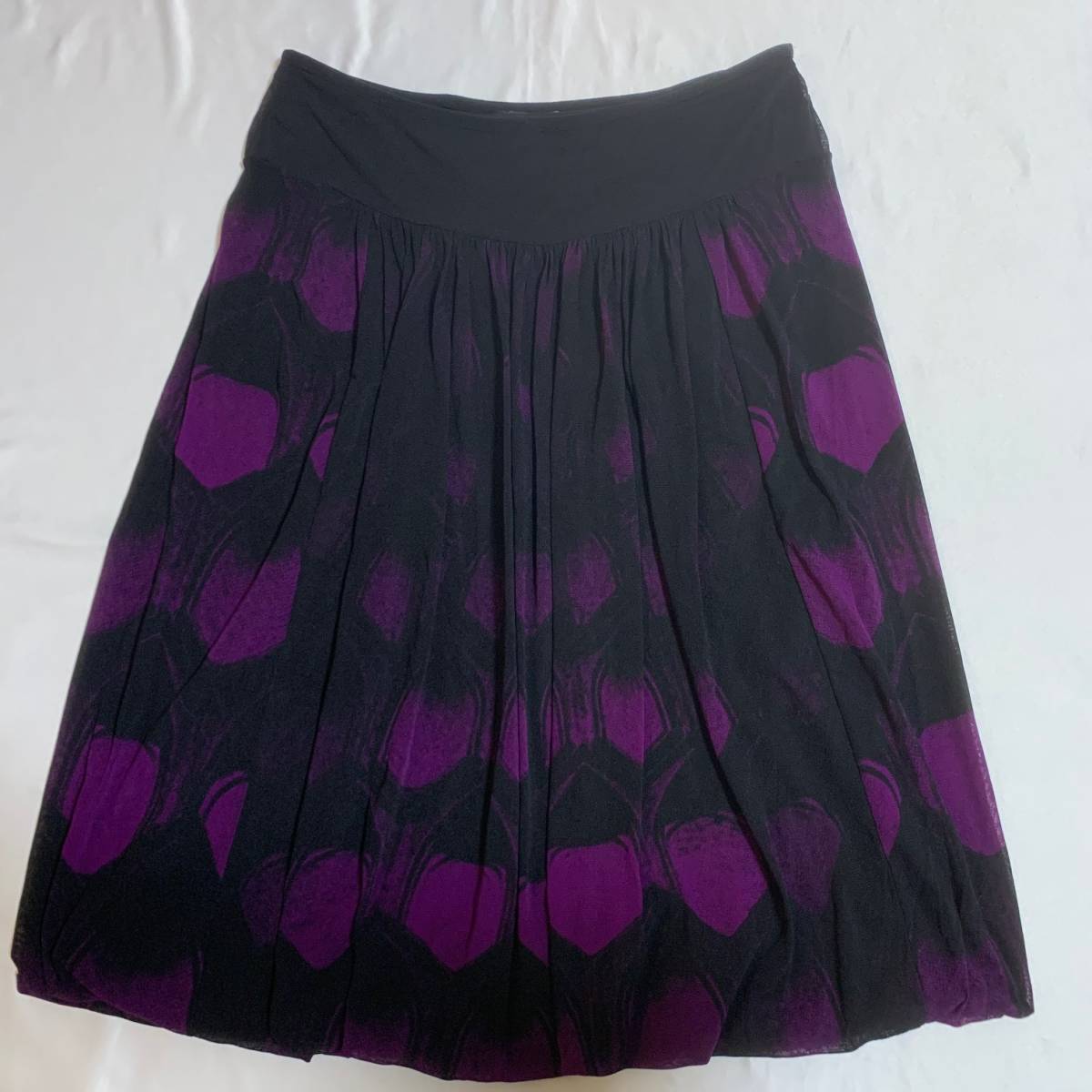 vivienne tam ヴィヴィアンタム 紫 スカート skirt archive アーカイブ拍卖