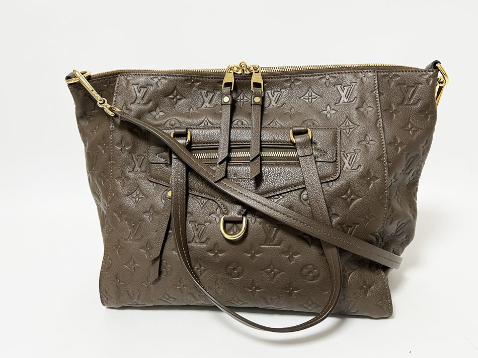 送料無料 LOUIS VUITTON ルイヴィトン アンプラント ルミニューズPM ショルダーバッグ テール M94170 美品拍卖