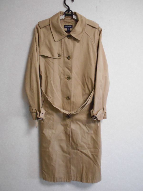 美品★ランズエンド★トレンチコート*ベージュ*size11AR拍卖