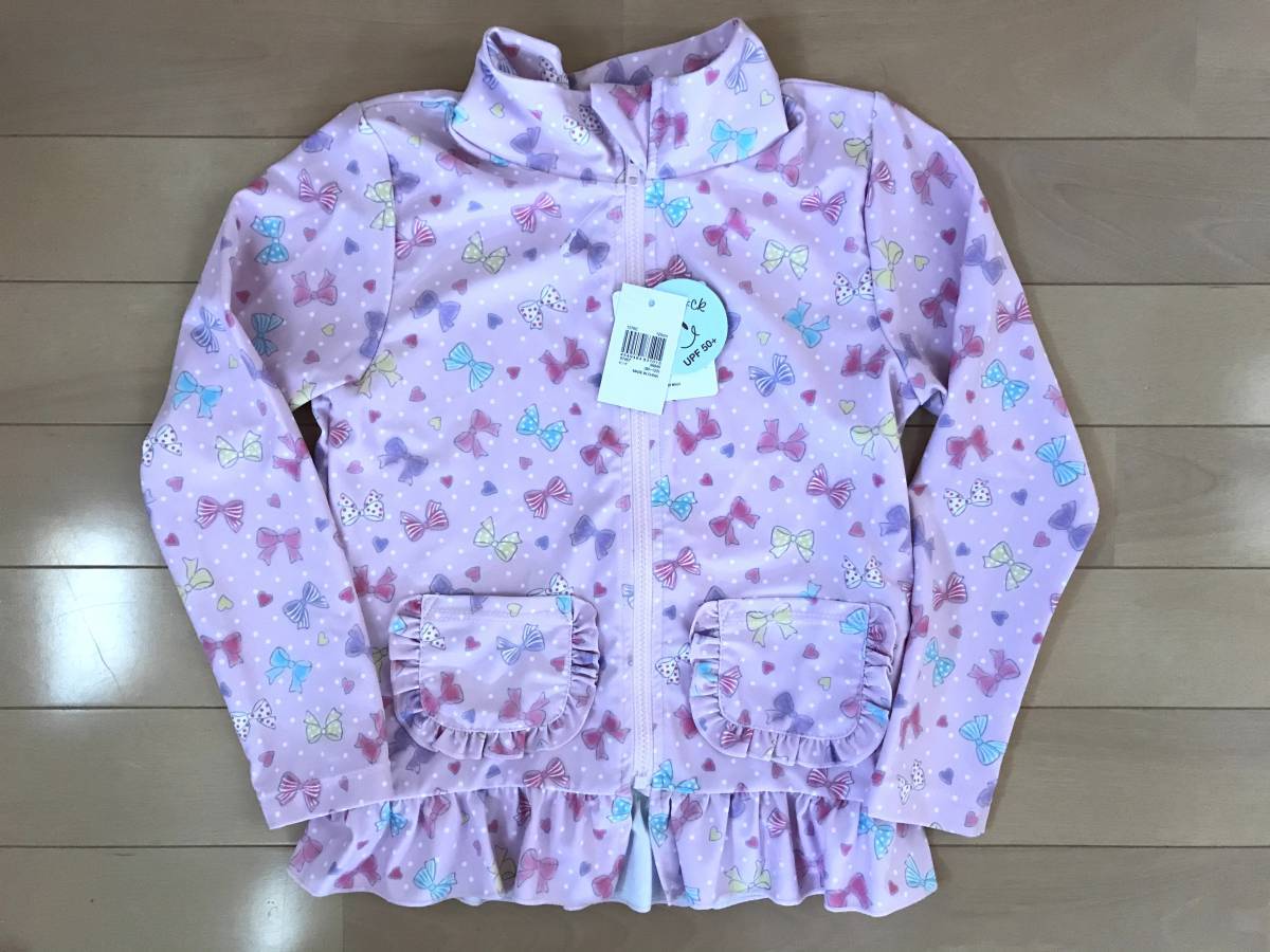 新品 未使用 マザウェイズ 長袖ラッシュガード サイズ:120㎝拍卖