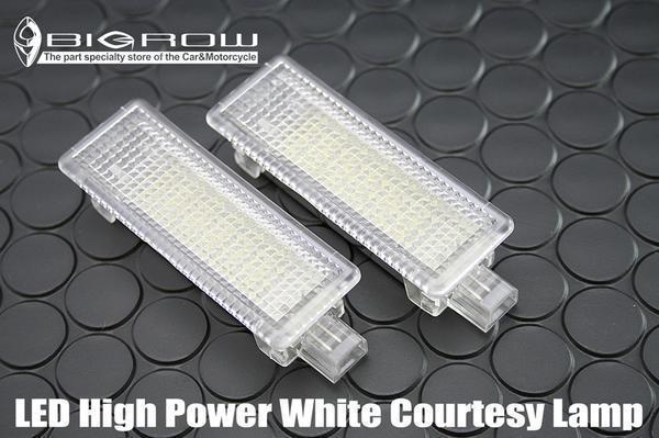 高輝度 BMWカーテシーランプ用 LED ホワイト 2個 E70 E71 X5 X6拍卖