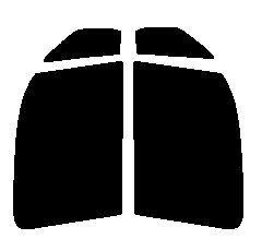 ライトスモーク 50% 運転席、助手席 ムーブラテ ムーヴラテ L550S・L560S カット済みフィルム拍卖