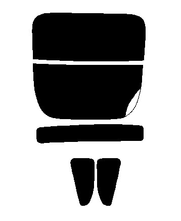 ダークスモーク 13% CR-Z ZF1 リヤワイパー有り カット済みカーフィルム リヤーセット拍卖