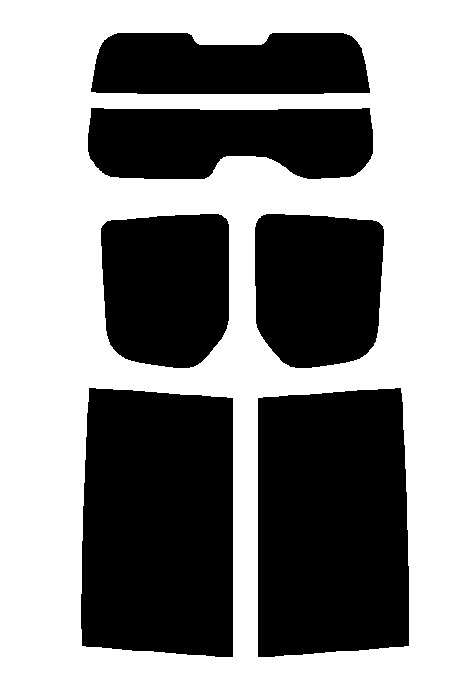 ダークスモーク 13% 2層構造フィルム セレナ C27 ルームミラーカメラ有り カット済みカーフィルム リヤーセット 拍卖