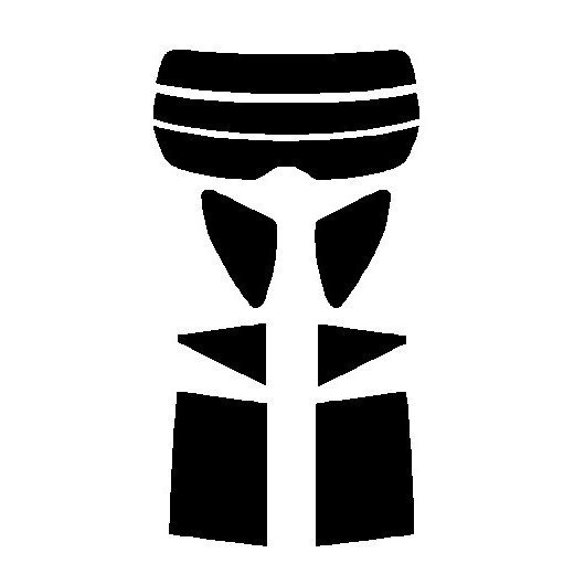 ダークスモーク 13% レガシィ アウトバック BS9 カット済みカーフィルム リヤーセット拍卖