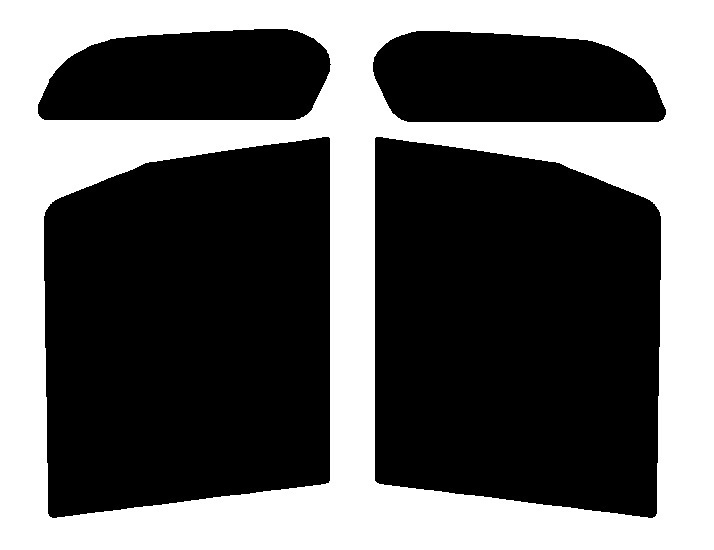 スモーク 26% 2層構造フィルム 運転席・助手席 N-BOX JF3・JF4 カット済みカーフィルム 拍卖