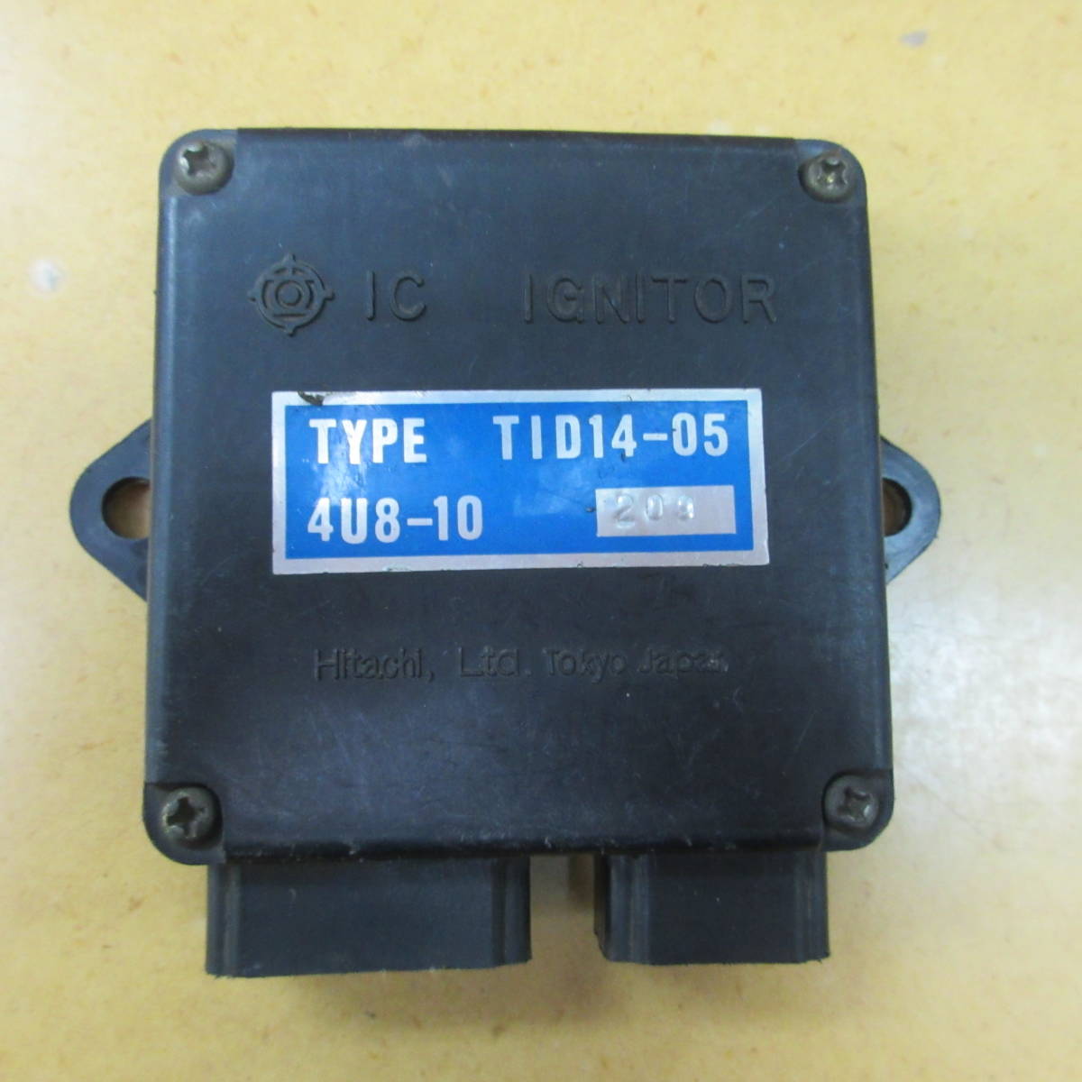 ジャンク IC IGNITOR TYPE TID14-05 4U8-10 バイク部品 パーツ イグナイター XJ400??拍卖