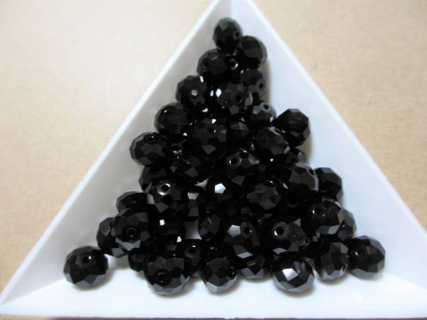 #5040 8mm ジェット 100個 ブリオレット スワロフスキー クリスタライズ拍卖