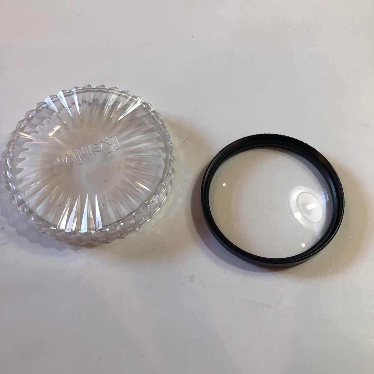 フィルター KENKO CLOSE-UP NO.3 55mmねじ込み式  美品 NR.NCでお願いします。純正ケース付き拍卖