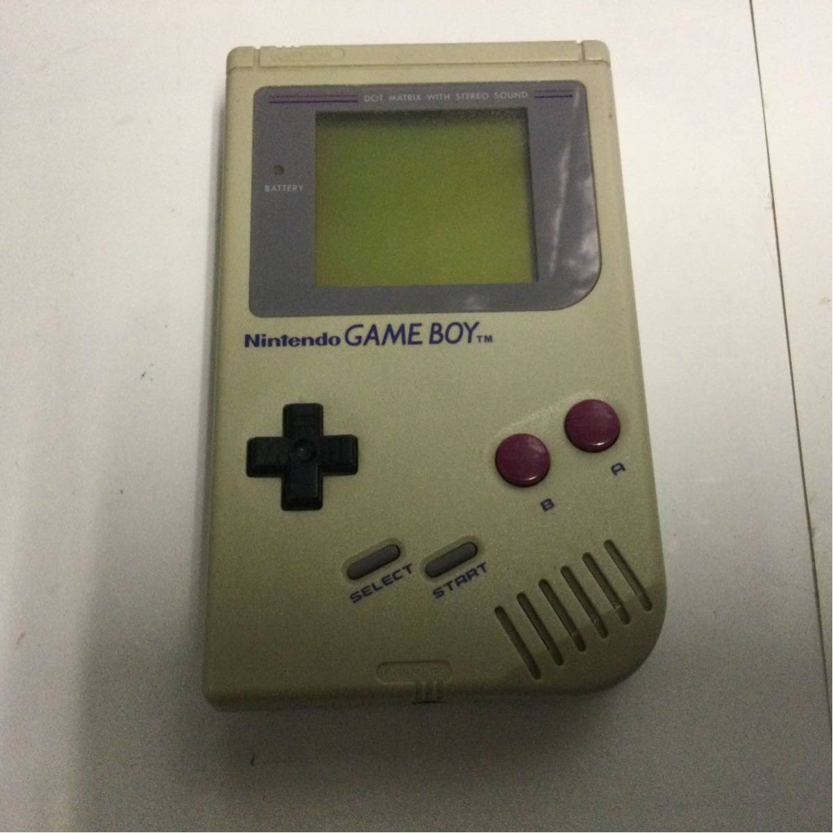 初代ゲームボーイ本体 動作品 GB 53794拍卖