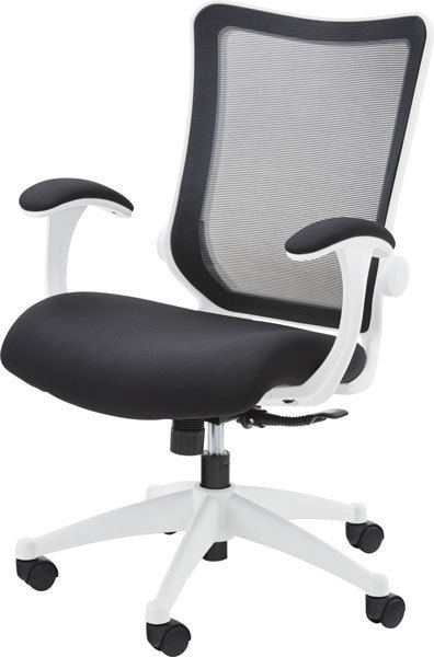 肘付 座り心地の良いメッシュ生地 デスクチェアー 背面メッシュ生地 背面ブラック拍卖