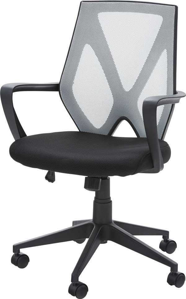 座り心地の良いメッシュ生地 デスクチェアー 背面メッシュ生地 ブラック拍卖