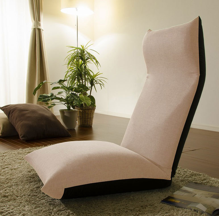 座椅子 ザイス ソファー ざいす 国産 送料無料 日本製 リクライニング ポケットコイル入り 座椅子拍卖