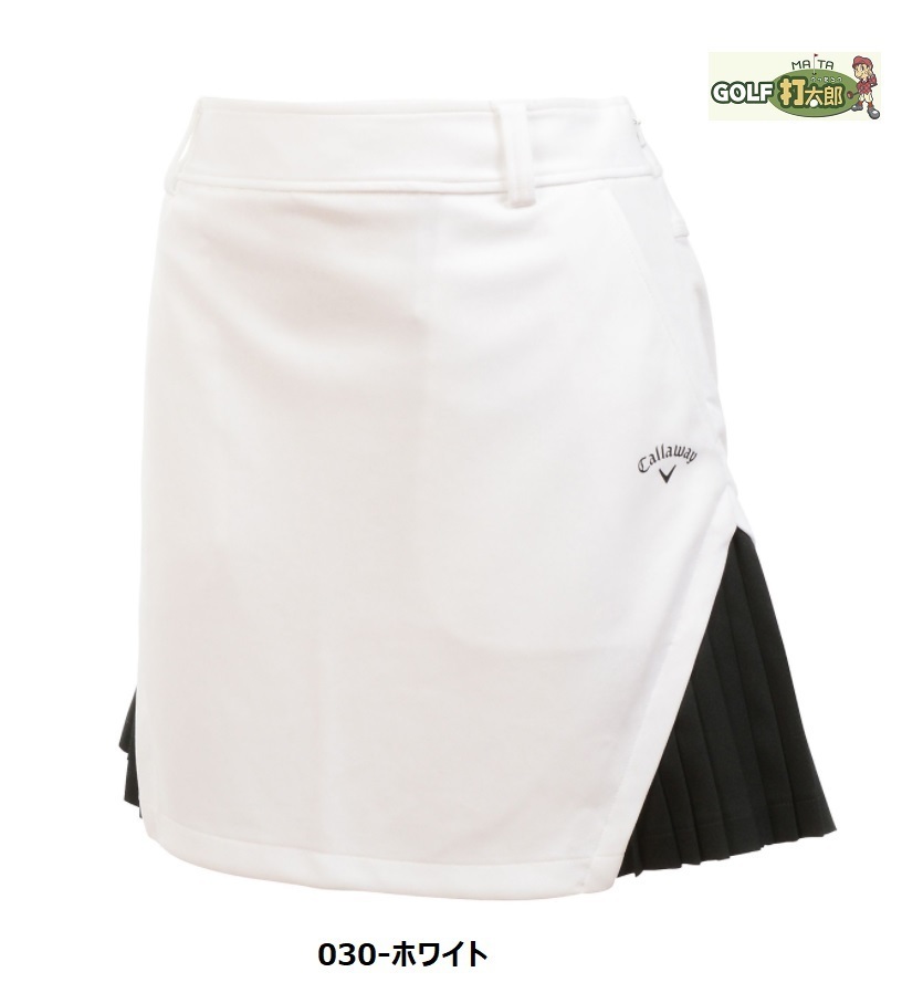 ★訳あり★キャロウェイ 【 Callaway 】 レディース プリーツ スカート 241-1128801 L ホワイト 【2069】拍卖