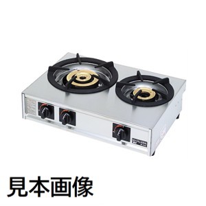 ◇【新品】 ガステーブルコンロ 親子 マルゼン M-212C 【一年保証】【業務用】拍卖