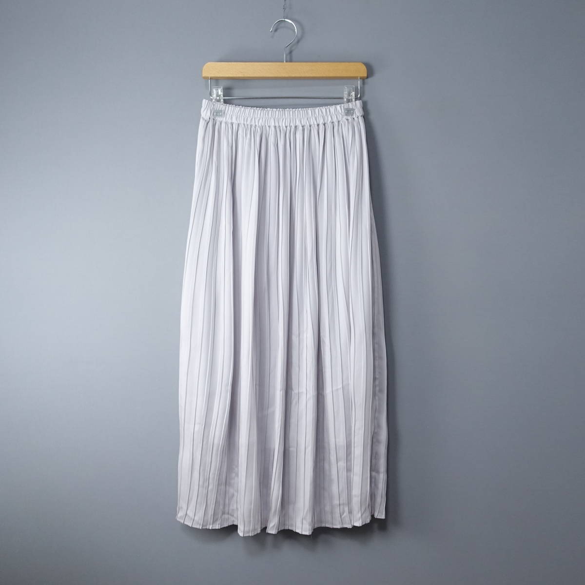 LOWRYS FARM/ローリーズファーム/F/ウエストゴム/プリーツスカート/ライトパープル/紫/レディース/中古拍卖