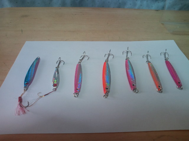 バス釣り用疑似餌ルアー・ミノー7点セット中古品拍卖