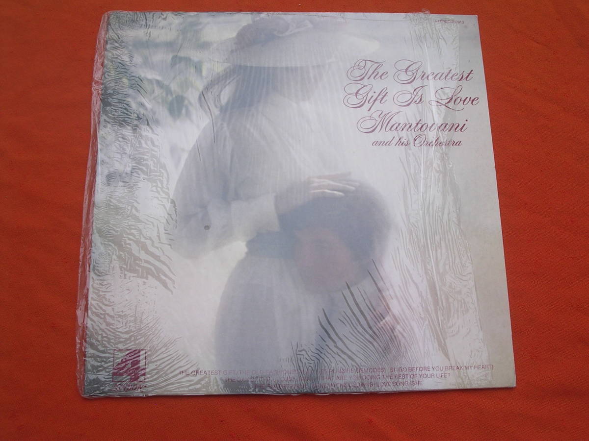 LP・US☆マントヴァニー/ greatest gift is love/MANTOVANI拍卖