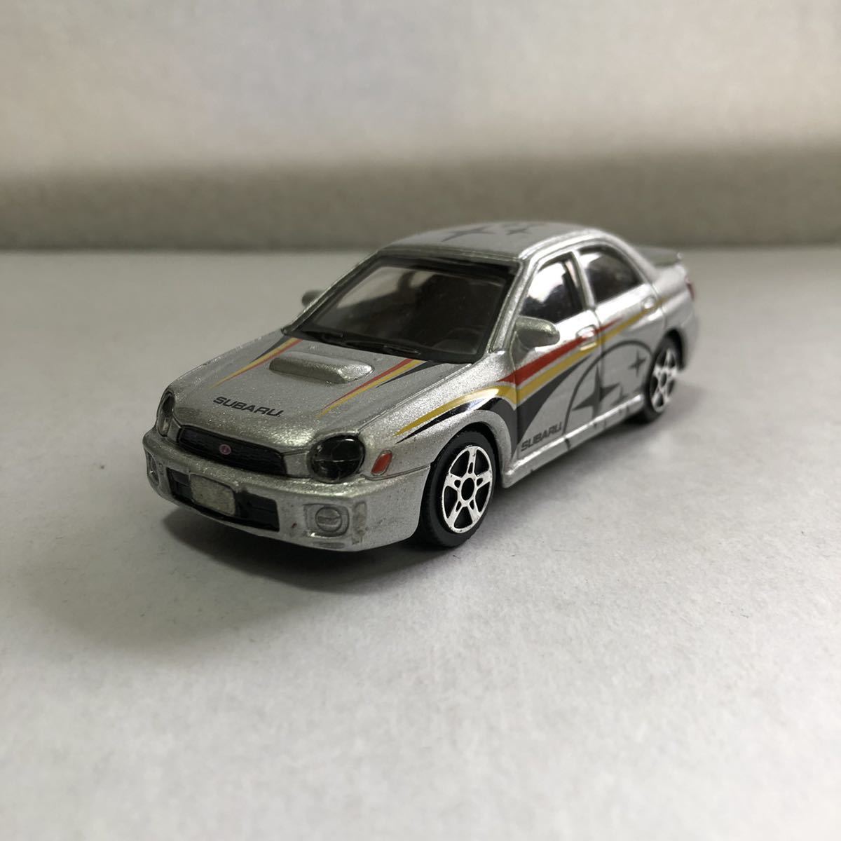 レア絶版希少!burago/ブラーゴ!SUBARU IMPREZA WRX STI!1/43スケール!ダイキャストミニカー!当時物!拍卖