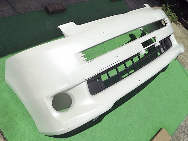 ★送料安,Z/ZS,前期,ホワイトパール★ヴォクシーZRR70W/ZRR75Wフロントバンパー★ボクシー,純正,白★Re:P拍卖