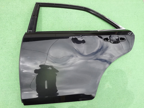 ★送料安,ブラックソリッド★クラウンARS210/AWS210/AWS211/GRS210/GRS211/GRS214左リアドア★純正,左後,後,リヤドア,黒★Re:P拍卖