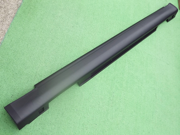 ☆良品,送料安,ブラック,素地★スカイラインセダンV35/HV35/NV35/PV35左サイドステップ,スカイライン,セダン,エアロ黒サイドスポイラーRe:P拍卖