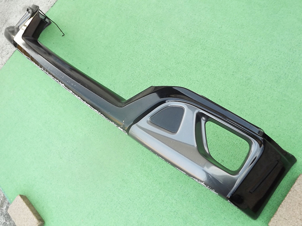 ☆希少,MODELLISTA DAMD VERSION,前期,ブラック&グレー★マークX GRX130/GRX133フロントスポイラーGRX135純正モデリスタ,ダムド,エアロRe:P拍卖