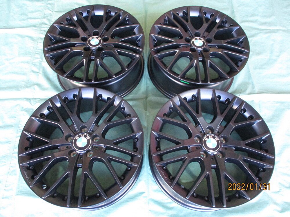 新品4本セット☆Rolfhartge X10RSR セミマットブラック ピレリ P-ZERO(PZ4) 225/40-18 BMW 1・2シリーズ(F40・F44)拍卖