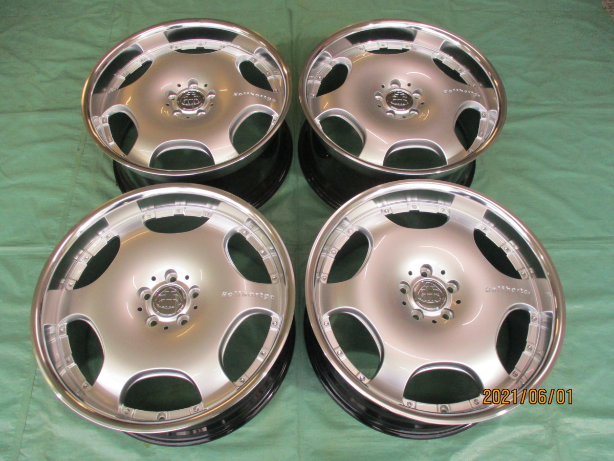 新品 Rolfhartge D6RSF BE&ミシュラン パイロットスポーツ4S 275/35-20 アウディ・RS6、RS7 4本セット拍卖