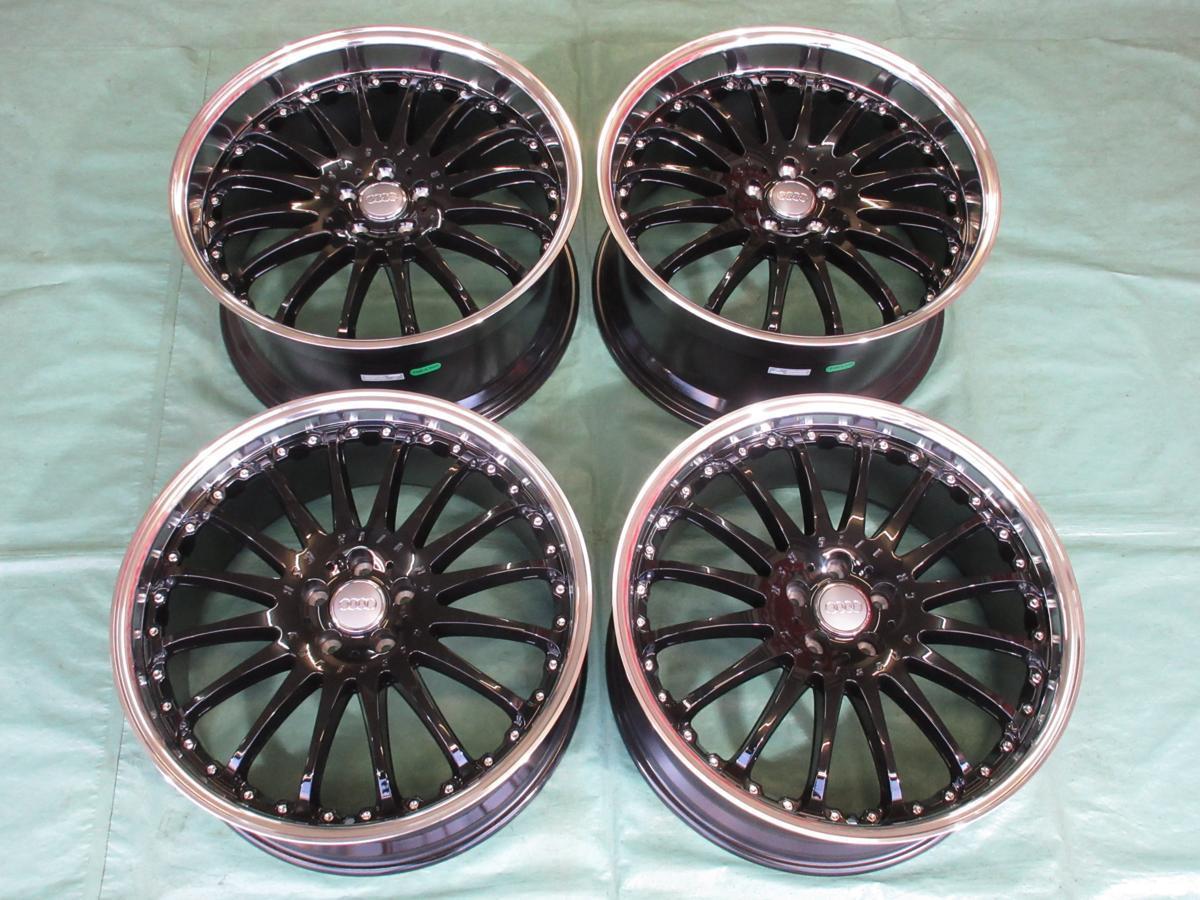 新品 carlsson1/16 RSR BK&ピレリ PZERO 275/35-21 アウディ・S8 4本セット拍卖