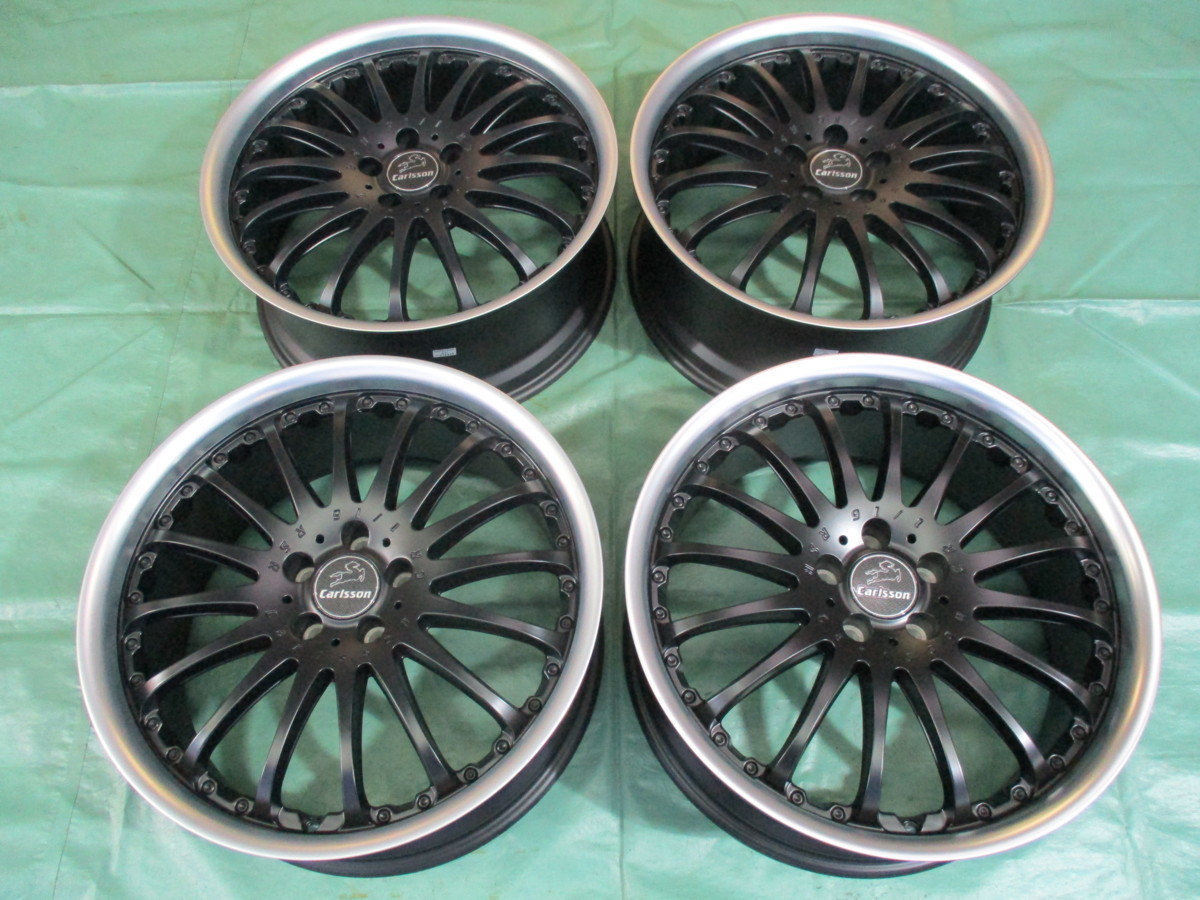 新品 carlsson 1/16RSR semi-MB(5H/114.3)&ピレリ PZERO 235/40-19 255/35-19 トヨタ・マークX 4本セット拍卖