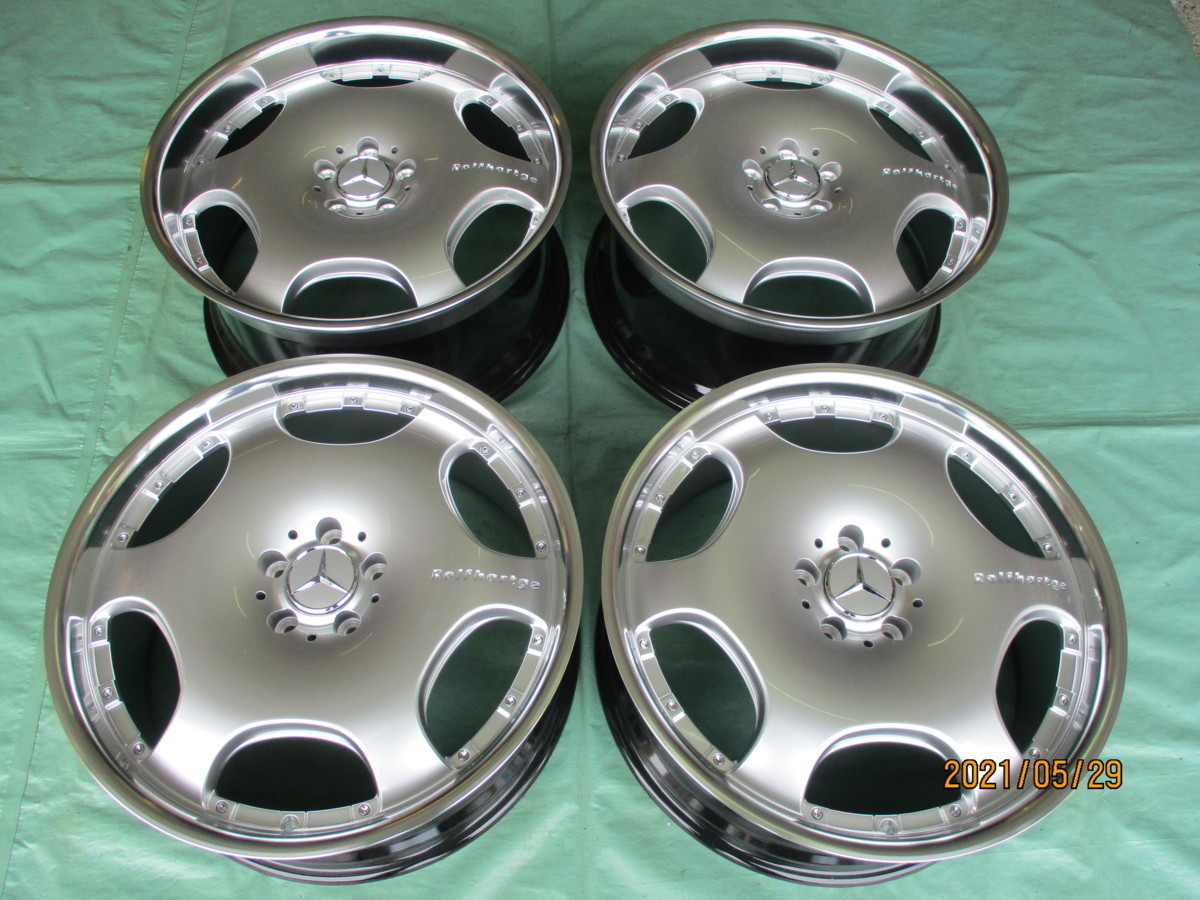 新品 Rolfhartge D6RSF BE&ミシュラン パイロットスポーツ4S 245/35-20 275/30-20 ベンツ・Eクラス 、クーペ、カブリオレ 4本セット拍卖