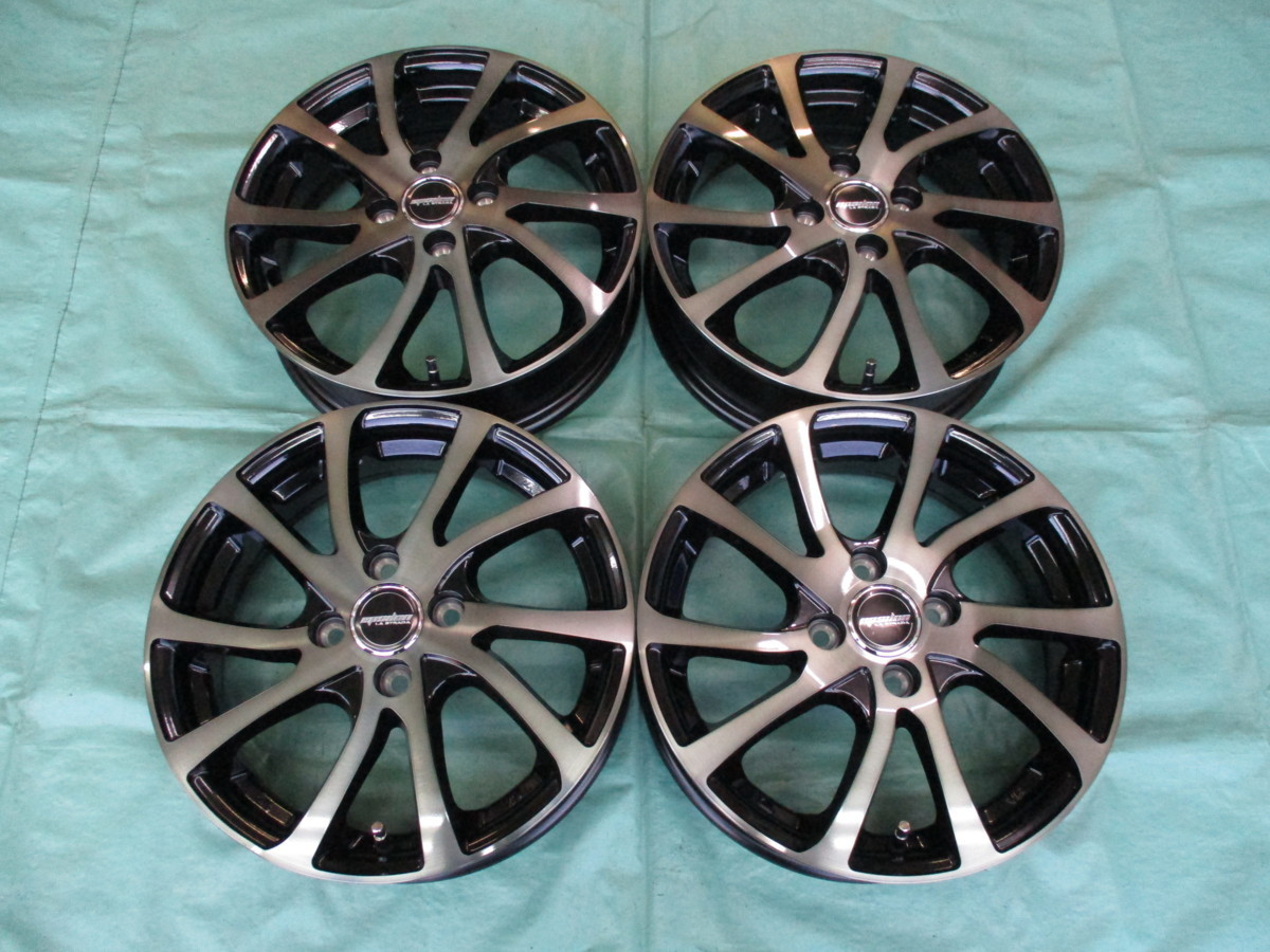 新品4本スタッドレスホイール ラ ストラーダ イプシロン&ブリヂストン ブリザック VRX3 165/60-15 スズキ ハスラー拍卖