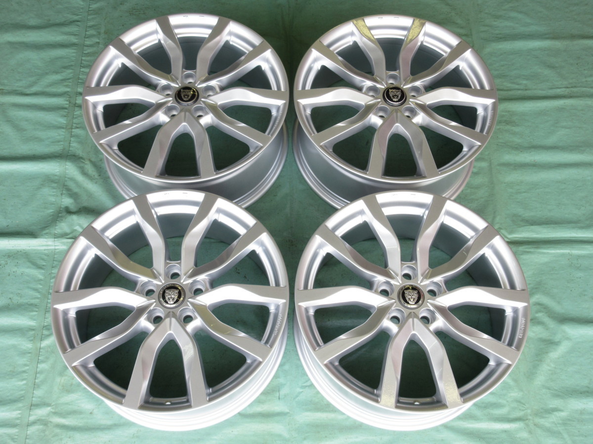 新品 MAK・ハイランズ シルバー&ミシュラン パイロットスポーツ4SUV 265/45-21 ジャガー・Iペイス、Fペイス 4本セット拍卖