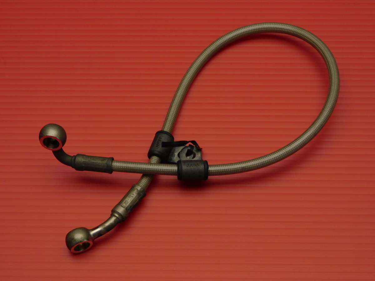 【評価A】送料0円■ トライアンフ ストリートトリプル 純正 リア ブレーキ ホース E-19-07 J.JUAN SAE J1401 1/8 HL DO拍卖