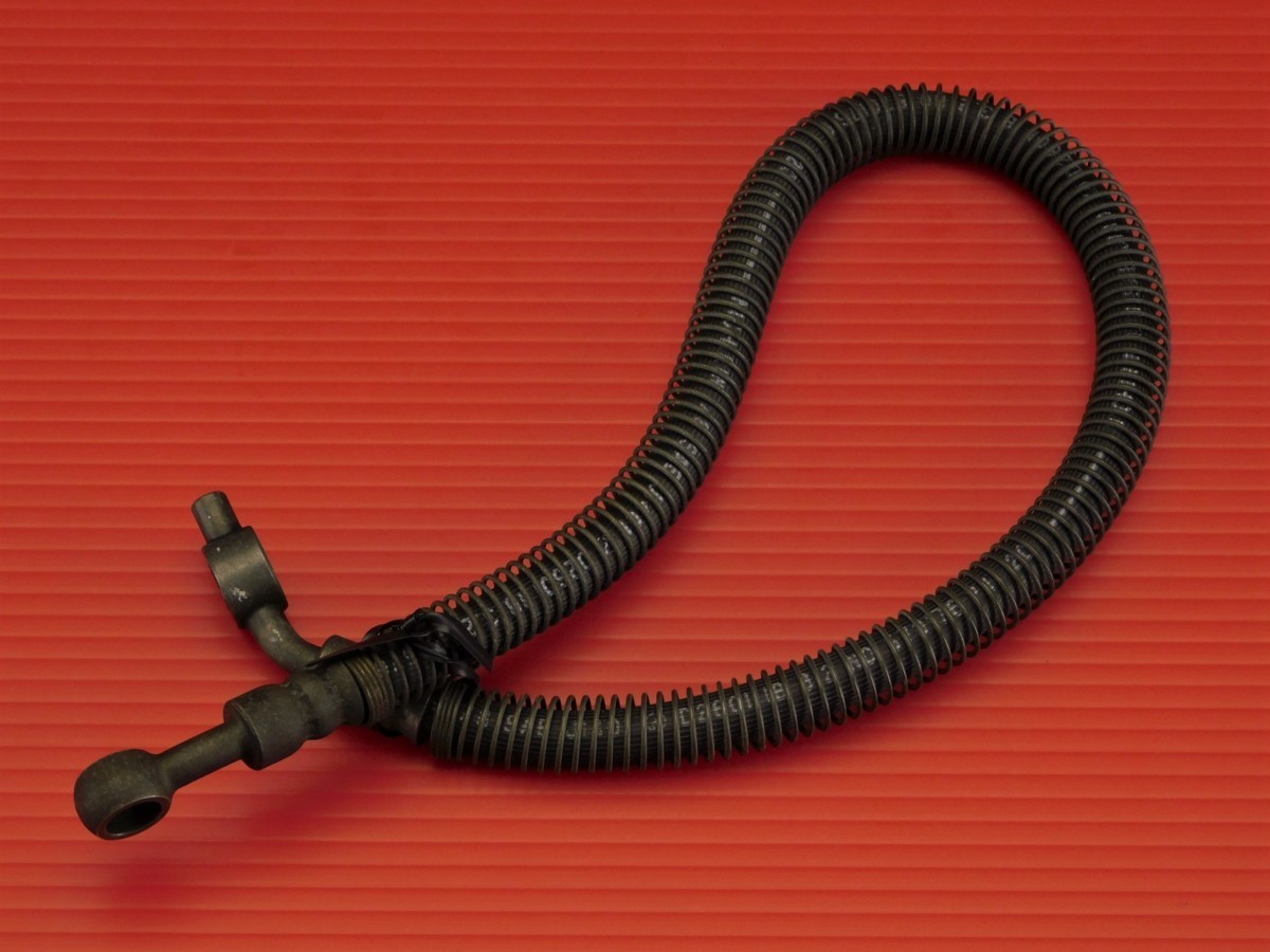 0【評価A】KLE400 LE400A 純正 リア ブレーキ ホース拍卖