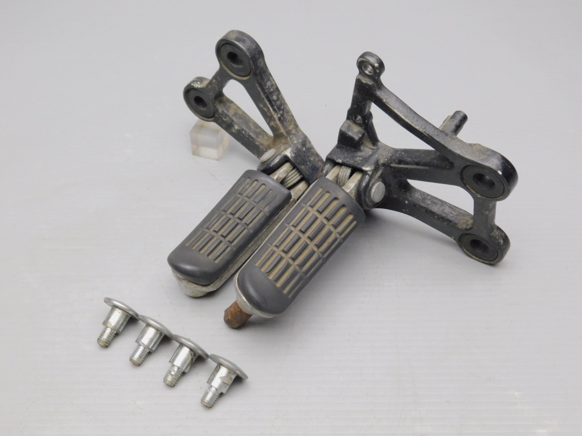 60 稀少★ CBR1000F SC21 純正 メイン ステップ & プレート 左右 セット拍卖