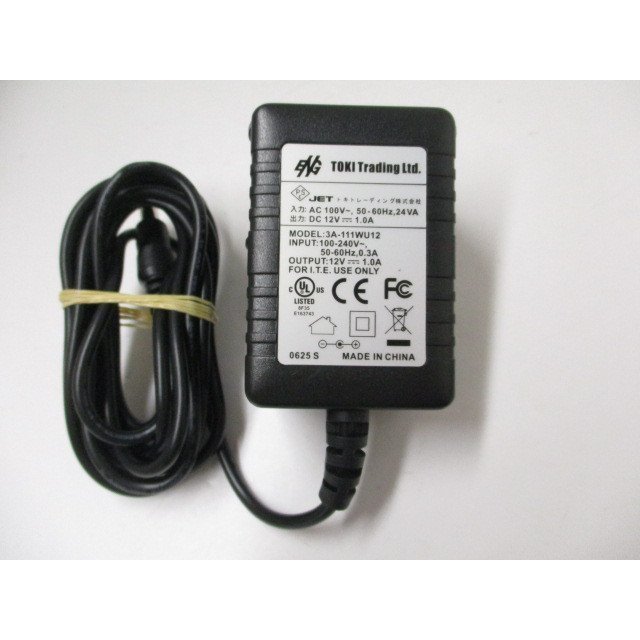 AD30395★ENG★ACアダプター★3A-111WU12★保証付!即決!拍卖