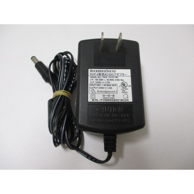 AD30500★ROCKRIDGESOUND★ACアダプター★TSA3-120125-WU★保証付!即決!拍卖