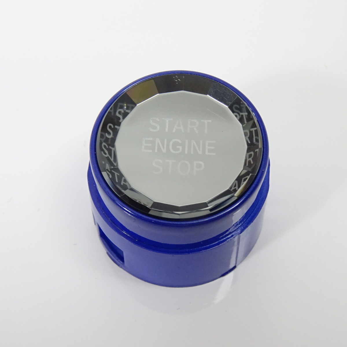 BMW 青×水晶 エンジン スターター プッシュボタン OFF無 G30 G31 523i/530i/540i/523d Mスポーツ 3Dデザイン アルピナ ハーマン拍卖