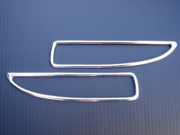 鏡面仕上げ♪ メッキ リフレクター リング アクセラ アクセラスポーツ BK 系 BK3P BK5P BKEP クローム モール ガーニッシュ拍卖