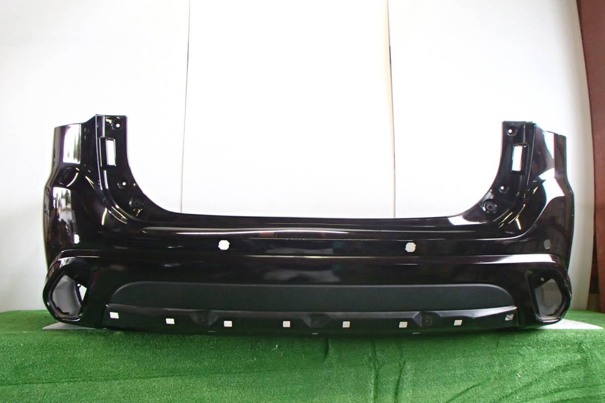 GG2W 後期 アウトランダー PHEV 純正 リアバンパー X40 ルビーブラックパール 6410C798ZZ 平成27年7月以降【22-683】拍卖