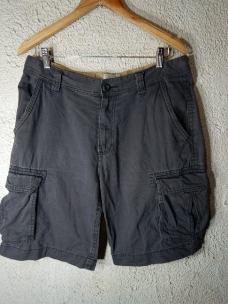 n7176 ST JOHN'S BAY サイズ34 ハーフ ショート カーゴ パンツ 人気拍卖