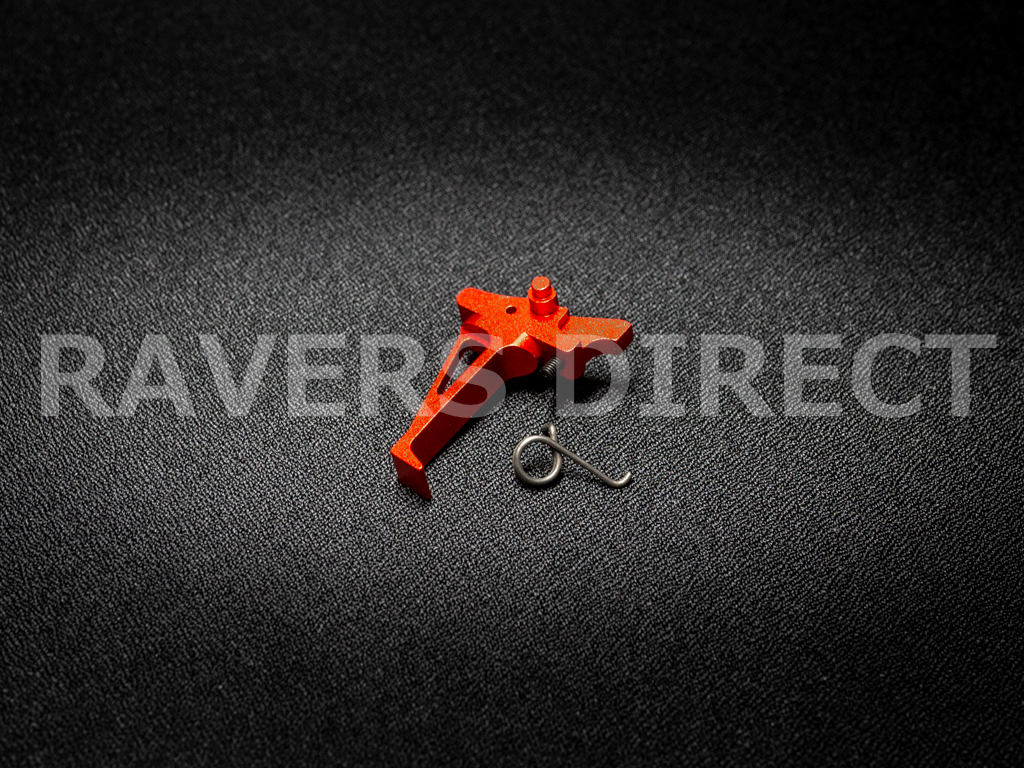 SYSTEMA PTW 対応 FCC CMC Adjustable Flat Trigger Red / Geissele Mega POF Davidson RISE LaRue Wilson BCM Race トレポン トリガー拍卖