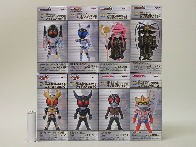 ■バンプレスト ワールドコレクタブルフィギュア 仮面ライダーシリーズ WCF Vol.10 全8種拍卖