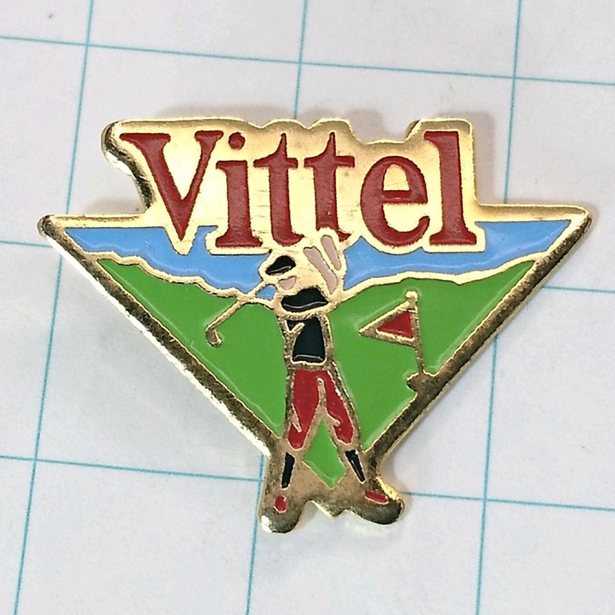 送料無料)Vittel ゴルフ フランス輸入 アンティーク ピンバッジ PINS ピンズ A08914拍卖
