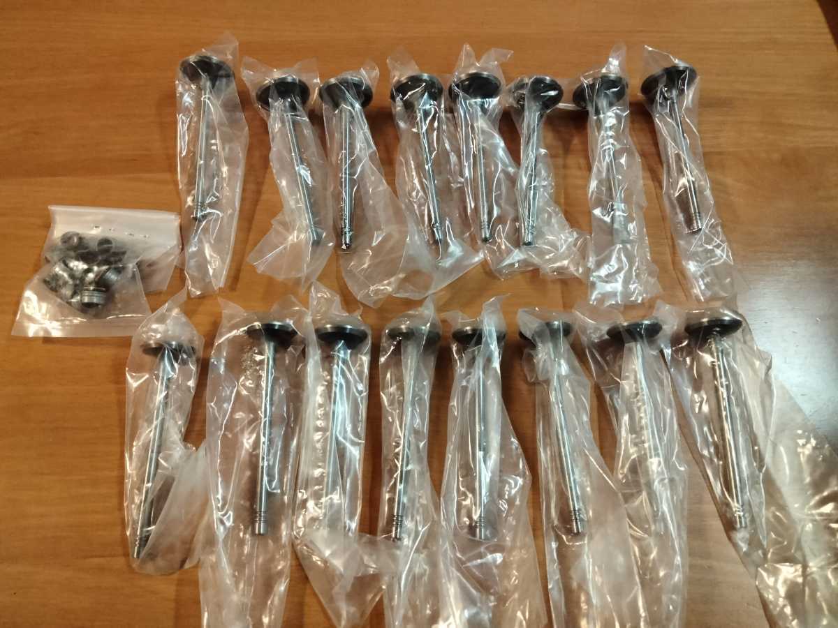 Audi VW用 TSI FSI GTI エンジン吸気排気 バルブ ステムシール 16個セット 06D109611H,06D109611T,06D109611 インテーク エキゾースト拍卖