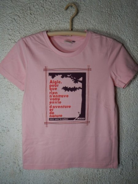 n7329 AIGLE エーグル 半袖 tシャツ 人気 送料格安拍卖